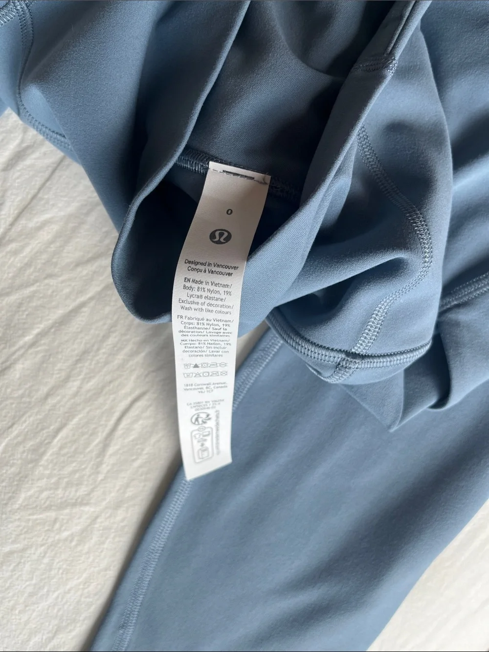 Lululemon Align 25” High-Rise Slate Blue Active Leggings